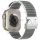 Beline Woven Nylon Diagonal Style Parachute Apple Watch 38/40/41mm szürke 