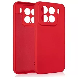 Beline Silicone tok Xiaomi 15 - piros