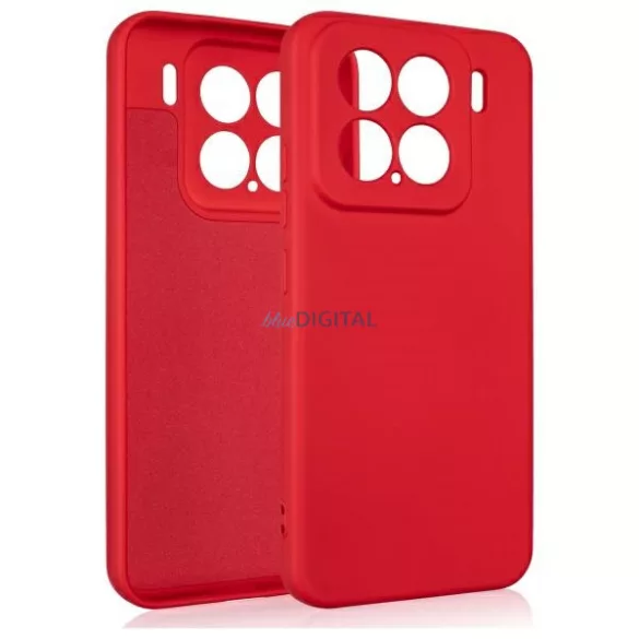 Beline Silicone tok Xiaomi 15 - piros