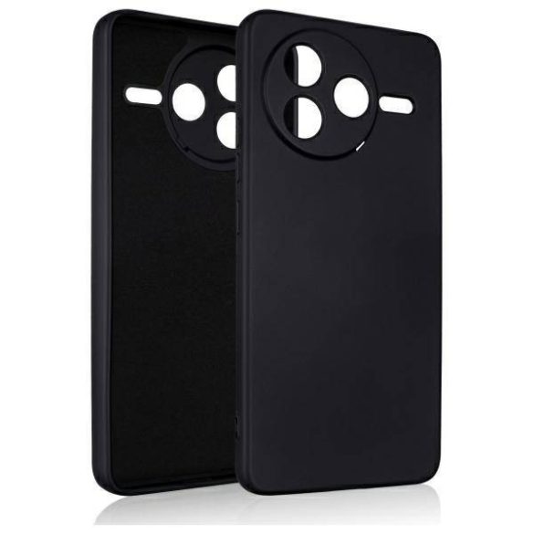 Beline Silicone tok Xiaomi Poco F7 Pro - fekete