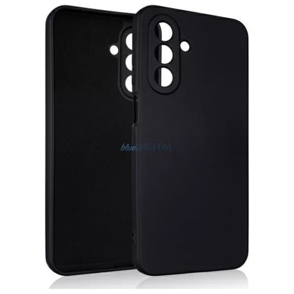 Beline Silicone tok Samsung Galaxy A17 4G/5G - fekete
