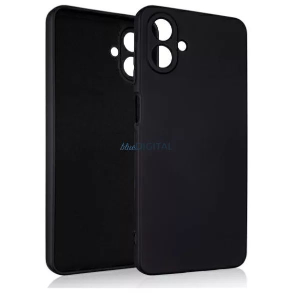 Beline Silicone tok Samsung Galaxy A07 4G - fekete