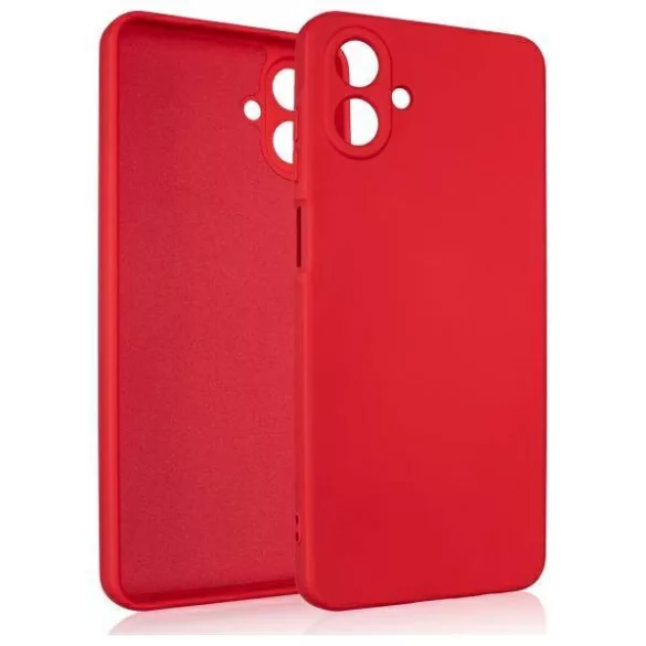 Beline Silicone tok Samsung Galaxy A07 4G - piros
