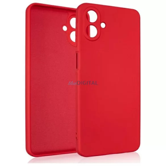 Beline Silicone tok Samsung Galaxy A07 4G - piros