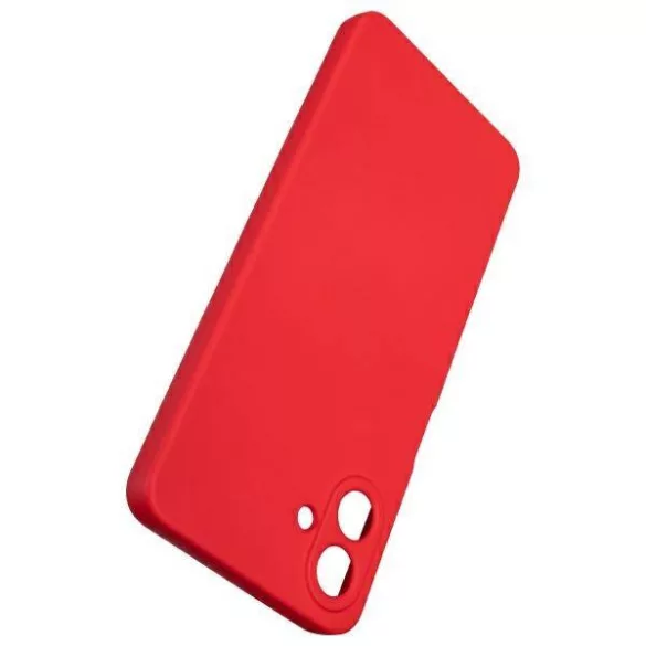 Beline Silicone tok Samsung Galaxy A07 4G - piros