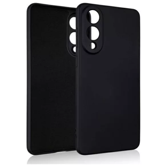 Beline Silicone tok Samsung Galaxy S25 Edge - fekete