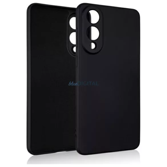 Beline Silicone tok Samsung Galaxy S25 Edge - fekete