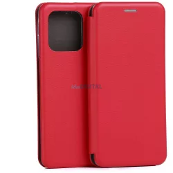 Beline Book mágneses tok Motorola Edge 60 piros