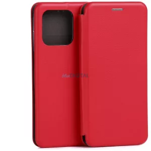 Beline Book mágneses tok Motorola Edge 60 Pro-hoz piros