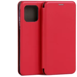 Beline Book mágneses tok Motorola Moto G56 5G piros színűhöz