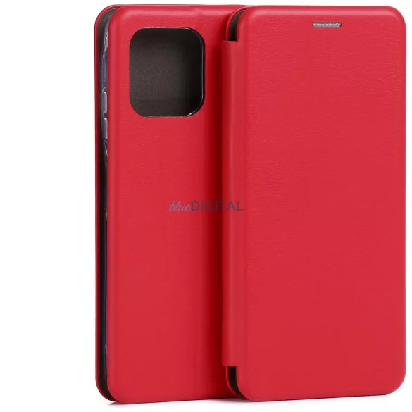 Beline Book mágneses tok Motorola Moto G56 5G piros színűhöz