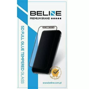 Edzett üveg Beline 5D az Oppo Reno 14F fekete számára