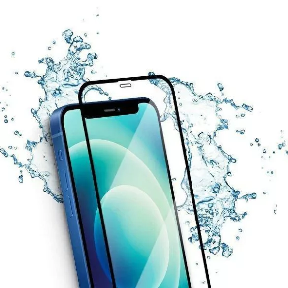 Edzett üveg Beline 5D az Oppo Reno 14F fekete számára