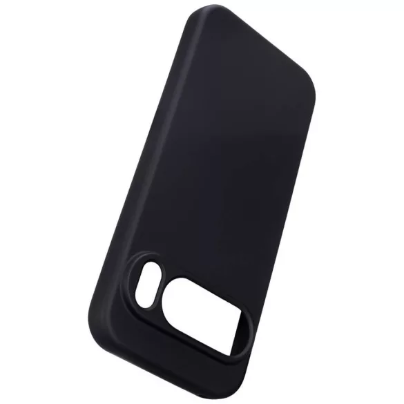 Beline szilikon tok a Google Pixel 10 Pro-hoz fekete színű