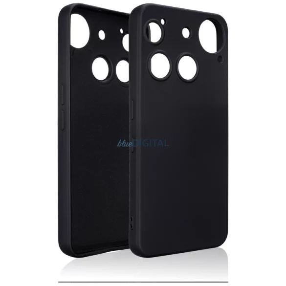 Beline szilikon tok a Nothing Phone 3 telefonhoz fekete