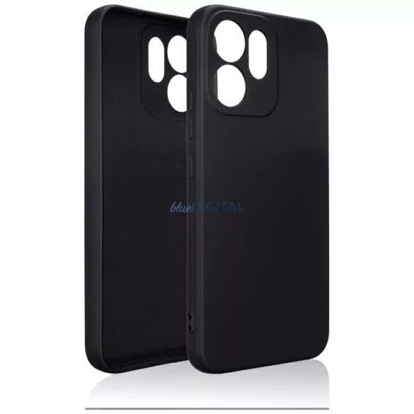 tok Beline szilikon az Oppo Reno 14F fekete tokhoz