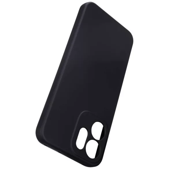 tok Beline szilikon az Oppo Reno 14F fekete tokhoz