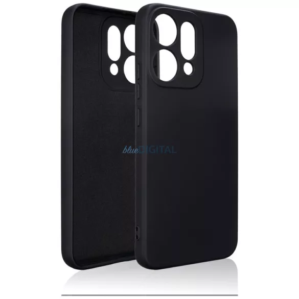 tok Beline szilikon az Oppo Reno 14 fekete tokhoz