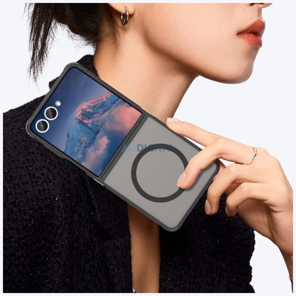 Beline MagSafe tok Samsung Galaxy Z Flip7-hoz fekete