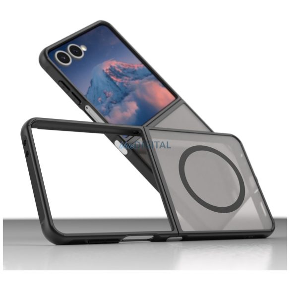 Beline MagSafe tok Samsung Galaxy Z Flip7-hoz fekete