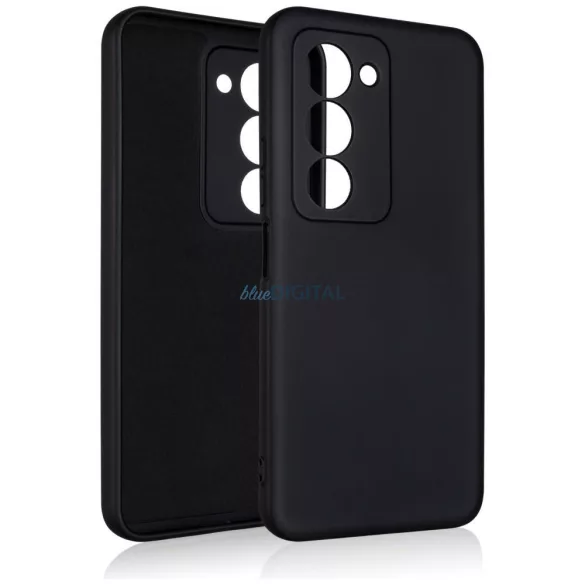 Tok Beline szilikon tok Redmi 15 4G, fekete