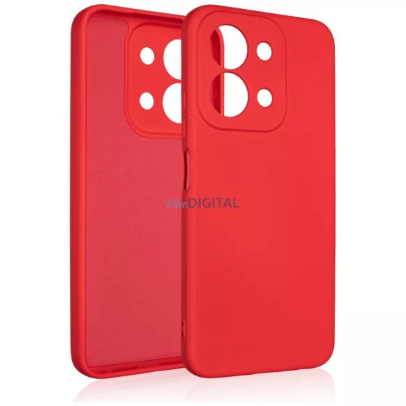 Tok Beline szilikon tok Redmi 15C, piros