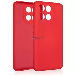 Tok Beline szilikon tok Moto G86 Power 5G, piros