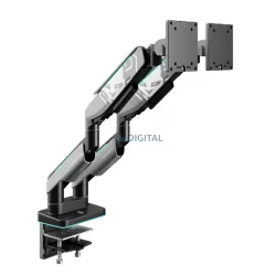   Diablo RGB X-Arm Dual 35" dupla monitortartó - szürke-fekete