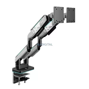 Diablo RGB X-Arm Dual 35" dupla monitortartó - szürke-fekete