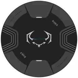 Diablo Chairs csúszásgátló szőnyeg - fekete-szürke