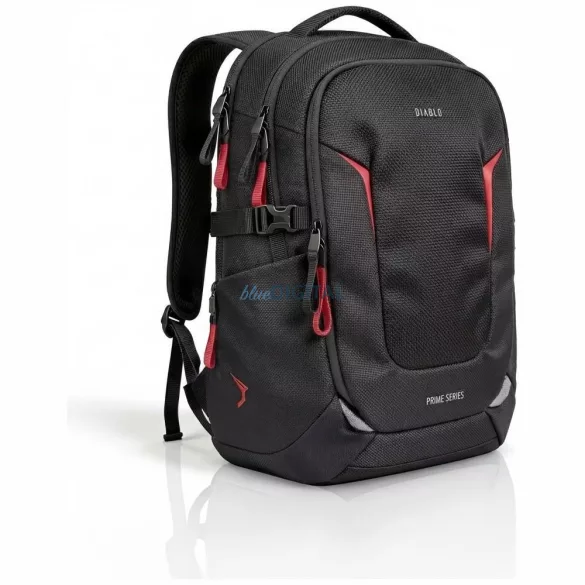 Diablo Chairs Prime többfunkciós laptop hátizsák - fekete