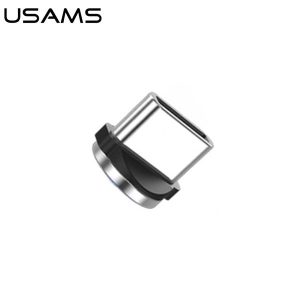 USAMS SJ159 mágneses Type-C adapter - ezüst