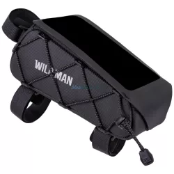 WILDMAN GX100 kerékpáros váztáska tartóval - fekete