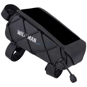 WILDMAN GX100 kerékpáros váztáska tartóval - fekete