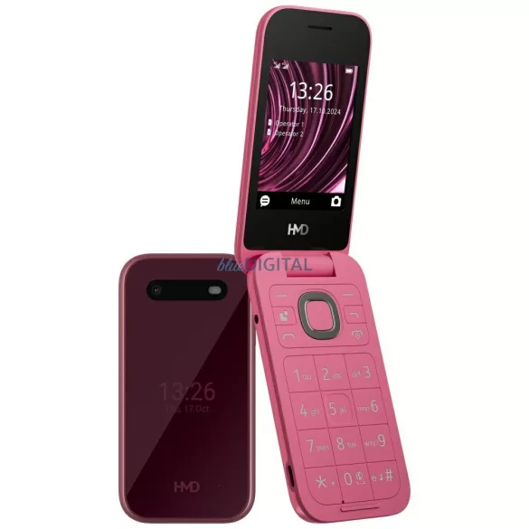 HMD 2660 Flip TA-1711 DS telefon - piros