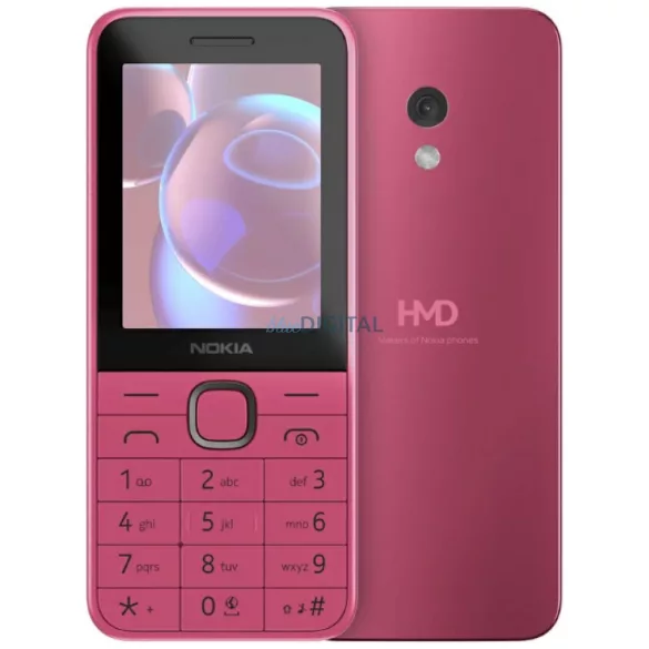 Nokia 225 4G TA-1610 DS telefon - rózsaszín