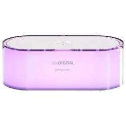   Proove Multicolor Glow éjjeli lámpa LED RGB 1200mAh 5W, 15W indukciós töltéssel - fehér