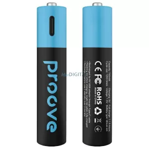 Proove AAA elem 740mWh 2 db - fekete