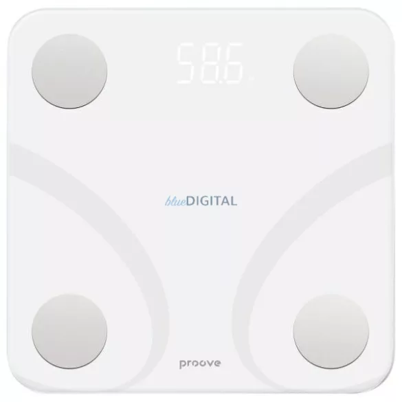 Proove Balance okosmérleg Bluetooth - fehér