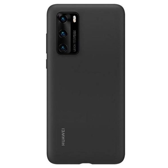 Huawei szilikon tok P40 fekete