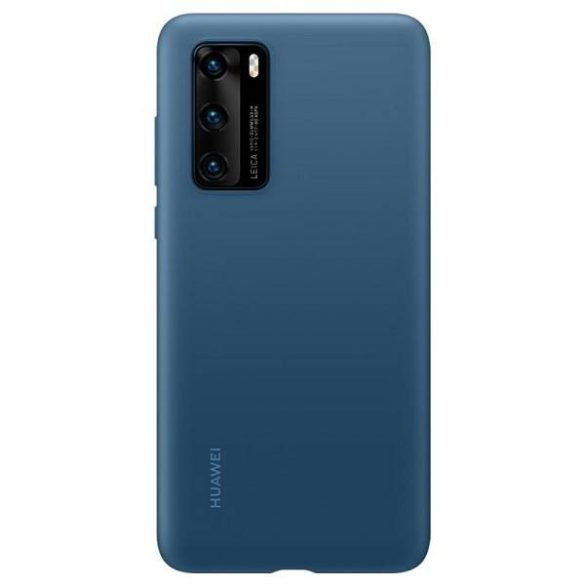 Huawei szilikon tok P40 kék