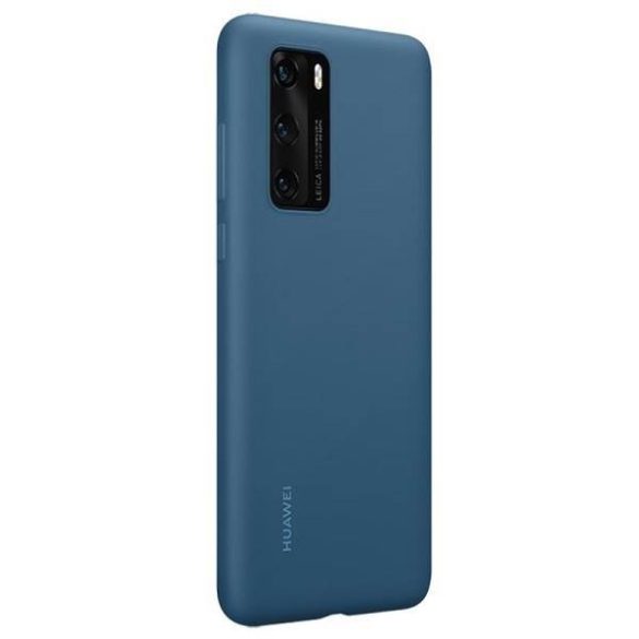 Huawei szilikon tok P40 kék
