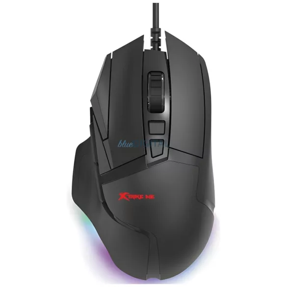 XTRIKE ME vezetékes gaming egér GM-520 Fekete