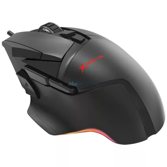 XTRIKE ME vezetékes gaming egér GM-520 Fekete