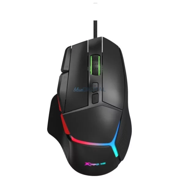 XTRIKE ME GM-415 BK fekete gaming egér XTRIKE ME GM-415 BK fekete