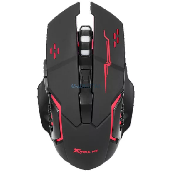 XTRIKE ME vezeték nélküli gaming egér GW-601 fekete