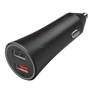 Xiaomi Mi 37W kétportos autós töltő 2xUSB
