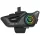 Crown C10 Bluetooth 5.3 motorkerékpár-kommunikációs rendszer, fekete