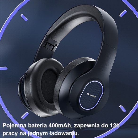 AWEI fülhallgató Bluetooth A100BL fekete