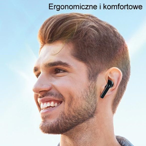 AWEI fülhallgató Bluetooth 5.3 T1 Pro + dokkoló állomás fekete-zöld